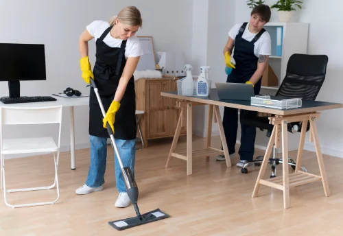 Nettoyage de bureau professionnel à la Breille-les-Pins